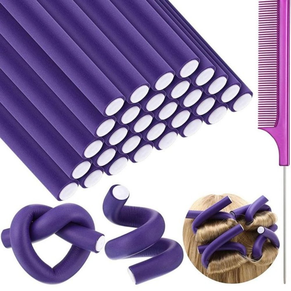 Hair Rod Curlers No Heat